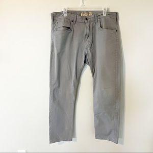 Patagonia worn wear gray straight leg pant 38x32 (actual 30)